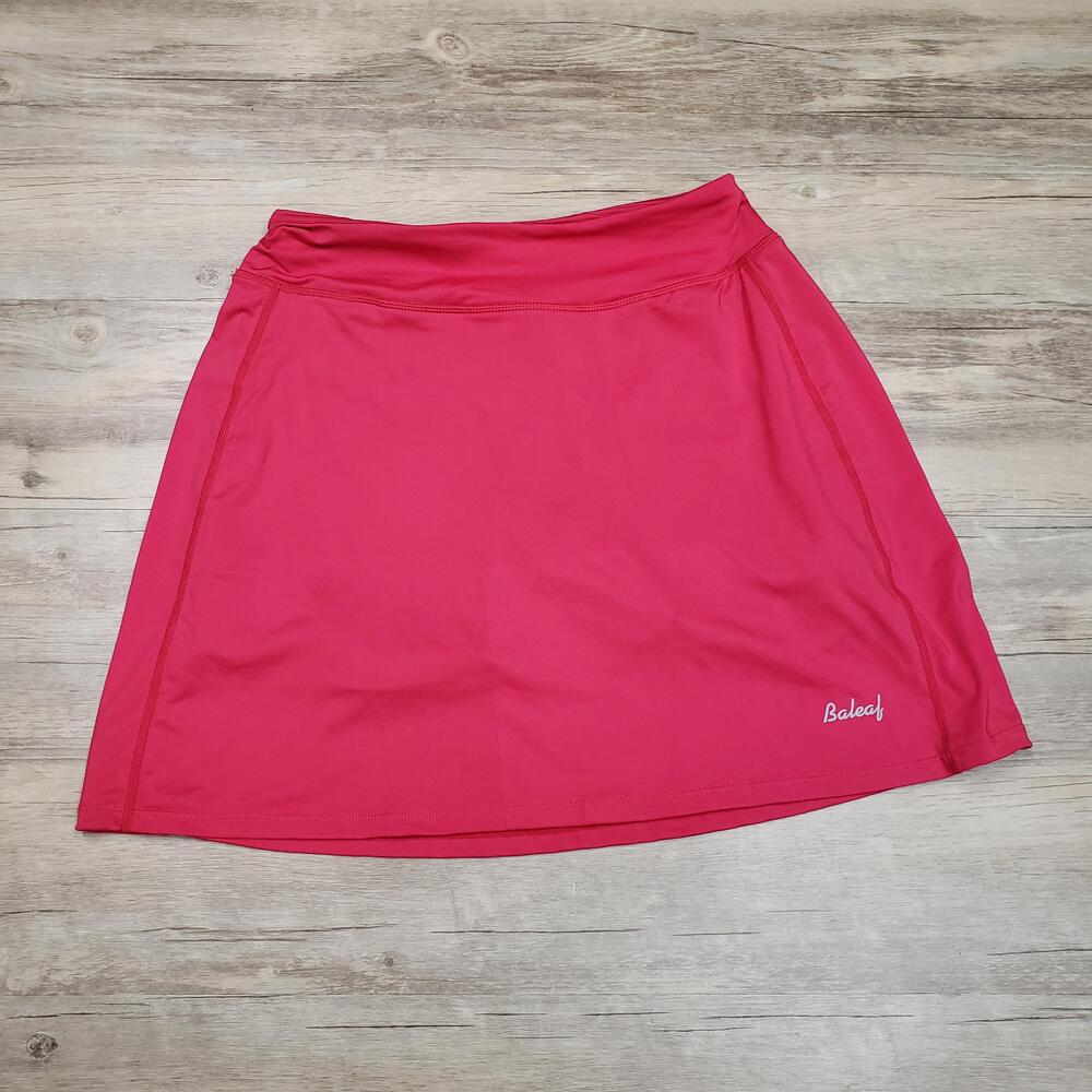 Baleaf Skort Womens Medium Pink Athletic Tennis Golf Built-In Shorts Pocket